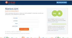 Desktop Screenshot of manest.com